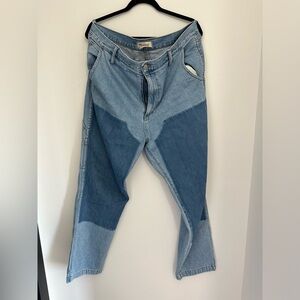 Madewell dyed jeans